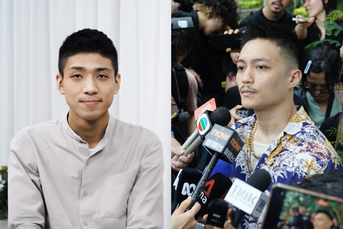 (L) Democracy activist Owen Chow spoke to The Epoch Times, sharing insights on Hong Kong's democracy movement, in Hong Kong, in July 2020. (Kaya Yong/The Epoch Times)



(R) Lee Yue-shun spoke to the media outside the West Kowloon Magistrates' Courts, after the trial of 47 pro-democracy activists, in Hong Kong, on May 30, 2024. (Kiri Choi/The Epoch Times)

