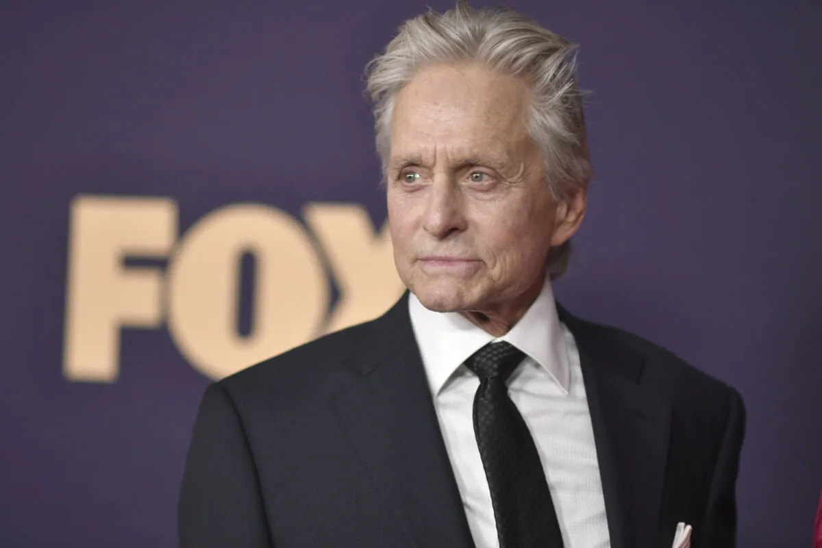 Michael Douglas arrives at the 71st Primetime Emmy Awards, at the Microsoft Theater in Los Angeles, on Sept. 22, 2019. (Richard Shotwell/Invision/AP, File)