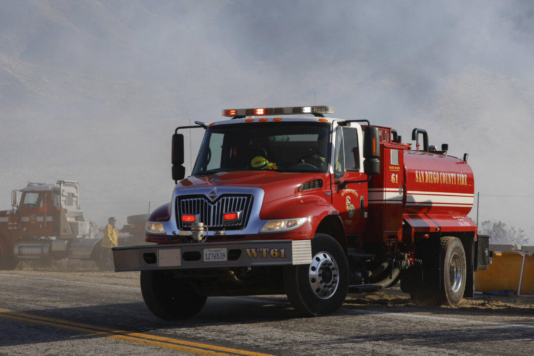 Wildfire Sparked by Car Crash in San Diego County Chars Hundreds of ...