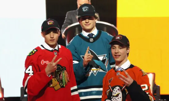 San Jose Sharks Select Boston University Center Macklin Celebrini With No. 1 Pick in NHL Draft