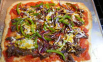 Steak Fajita Pizza