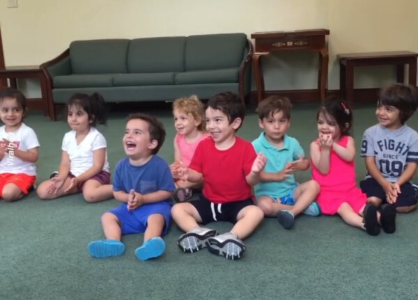 Hysterical and Contagious Laughing Boy in Music Class