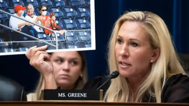 Rep. Greene Attacks Dr. Fauci Over Lockdowns