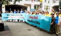 Philadelphia Rally Outside American Transplant Congress Calls to End Forced Organ Harvesting in China