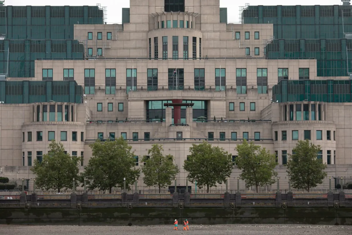 MI6 headquarters in London on Aug. 17, 2018. (Dan Kitwood /Getty Images)