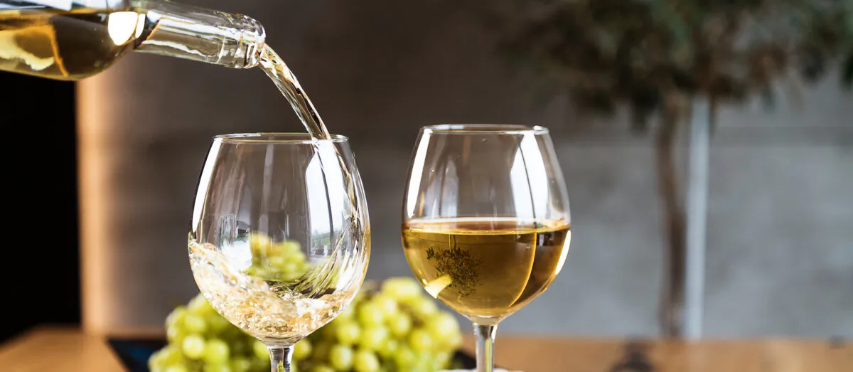 White wines will add luster to any dinner. (Aerial Mike/Shutterstock)