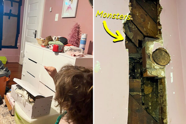 Parents Make Surprising Discovery After Toddler Complains of Hearing ‘Monsters’ From Her Bedroom Walls