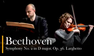 L. van Beethoven: Symphony No. 2, Op. 36, II. Larghetto | Marina Katarzhnova, Petr Aidu