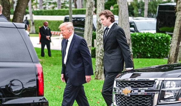 Trump Provides Update on Son Barron