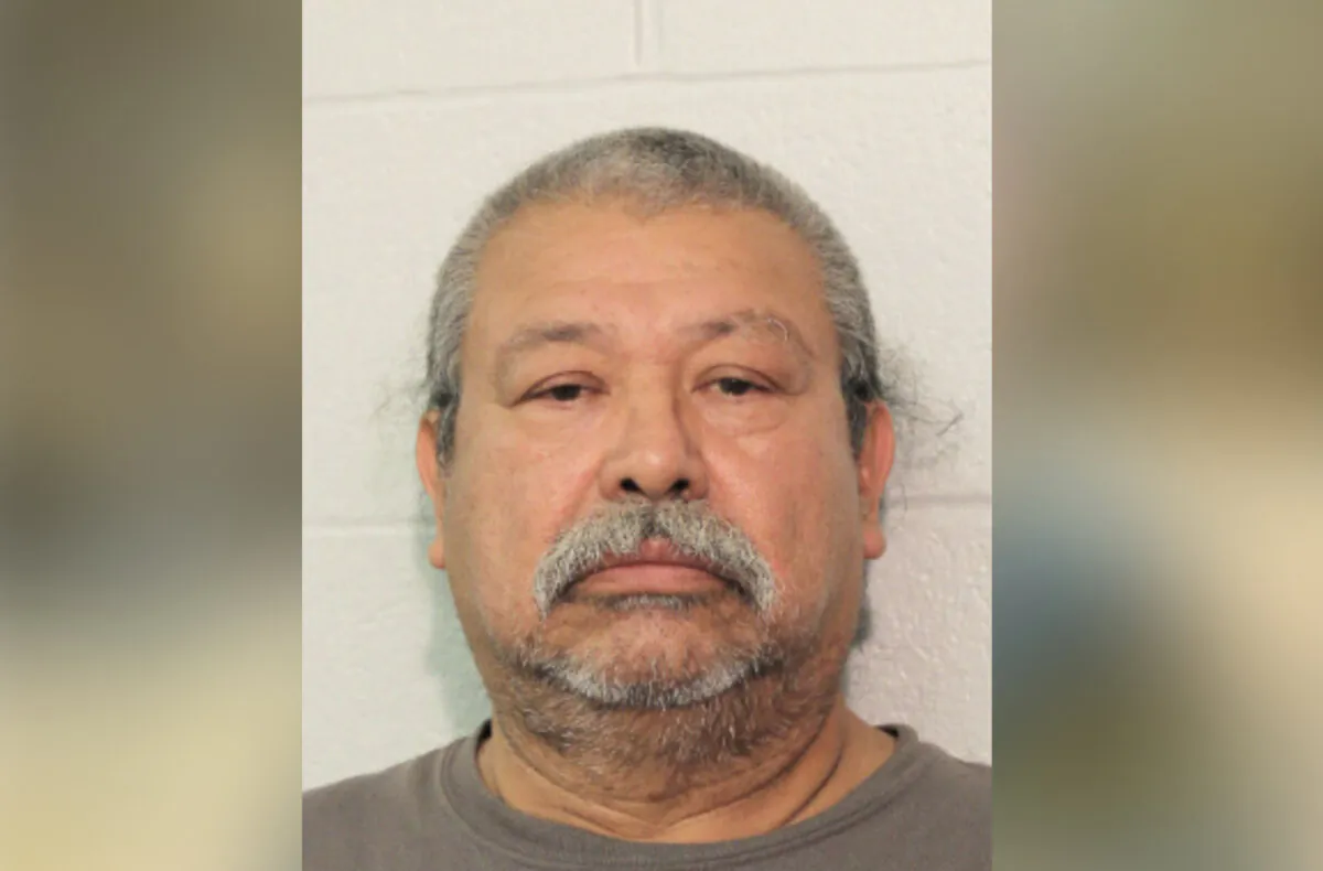 Booking photo of Servando Trejo Duran, a Texas 10 Most Wanted Criminal Illegal Immigrant, was arrested in Baytown, Texas, on June 6, 2024. (Texas Department of Public Safety)