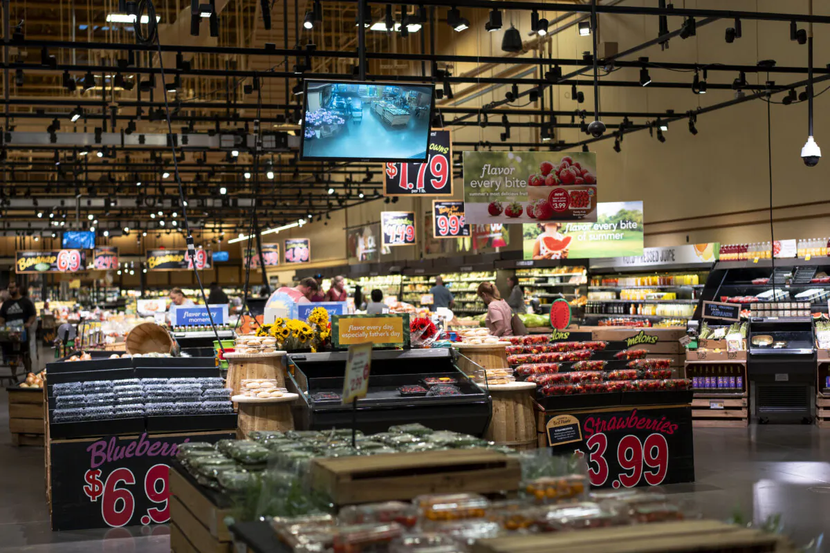 A grocery store in Columbia, Md., on June 8, 2024. (Madalina Vasiliu/The Epoch Times)