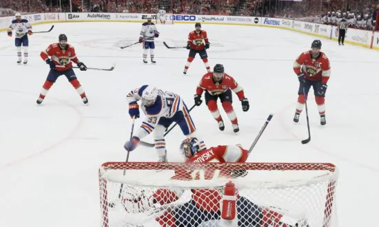 Bobrovsky Makes 33 Saves as the Panthers Shut out the Oilers 3–0 in Game 1 of Stanley Cup Final