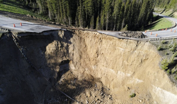 Wyoming’s Teton Pass Road Collapses, Governor Declares Emergency