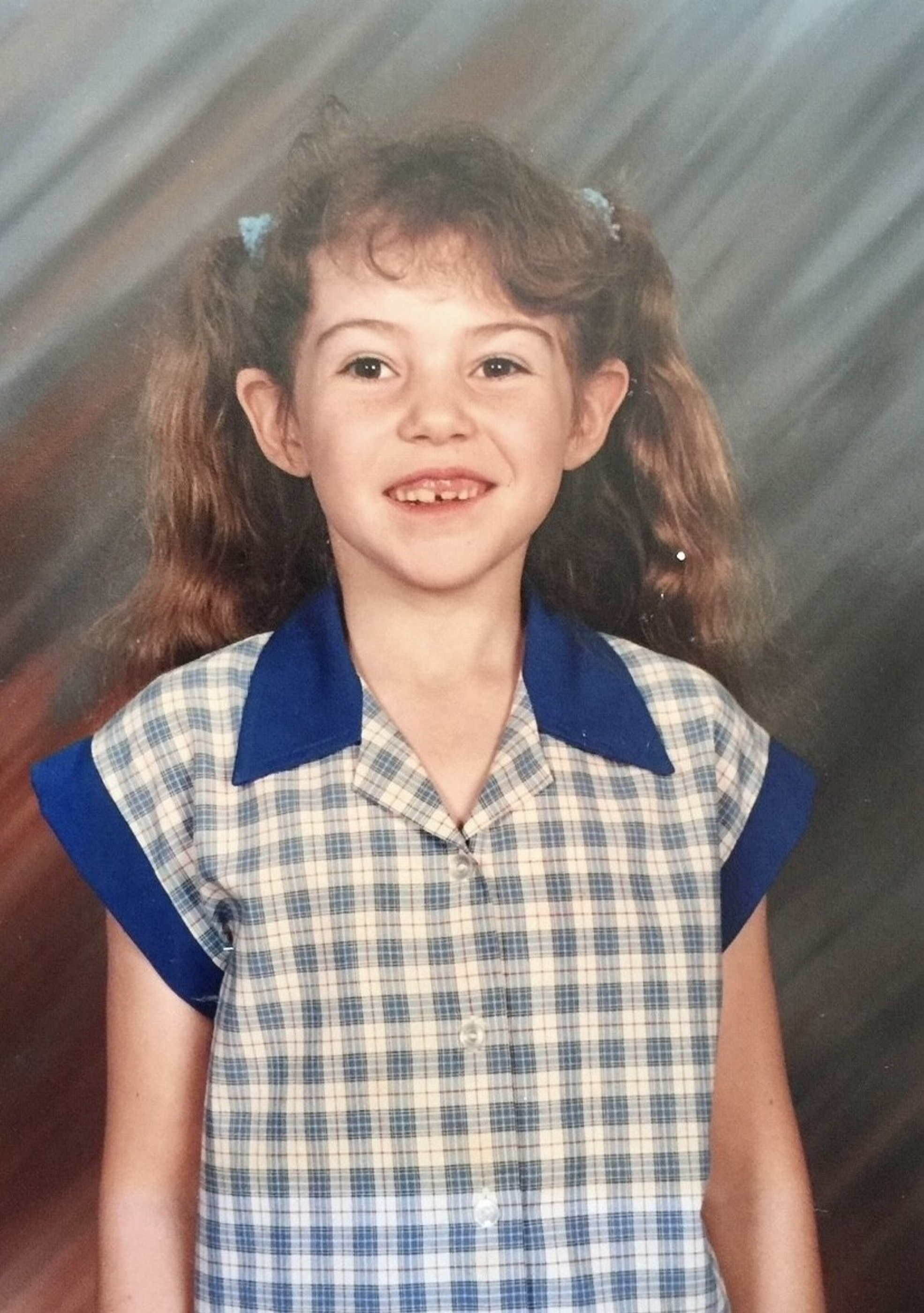 Ms. Sharrock when she was seven years old. 