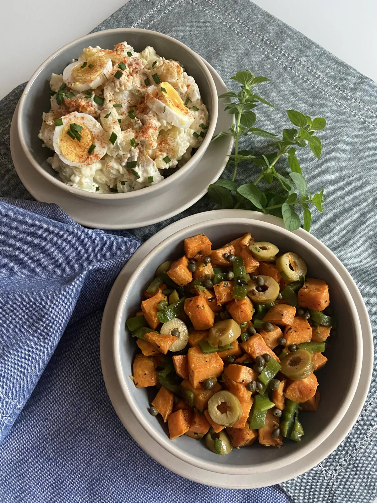 Dress the potatoes while they are still warm. (JeanMarie Brownson/TNS)