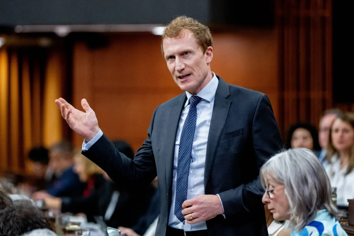 Immigration Minister Marc Miller rises during question period in the House of Commons on Parliament Hill in Ottawa on June 4, 2024. (The Canadian Press/Spencer Colby)