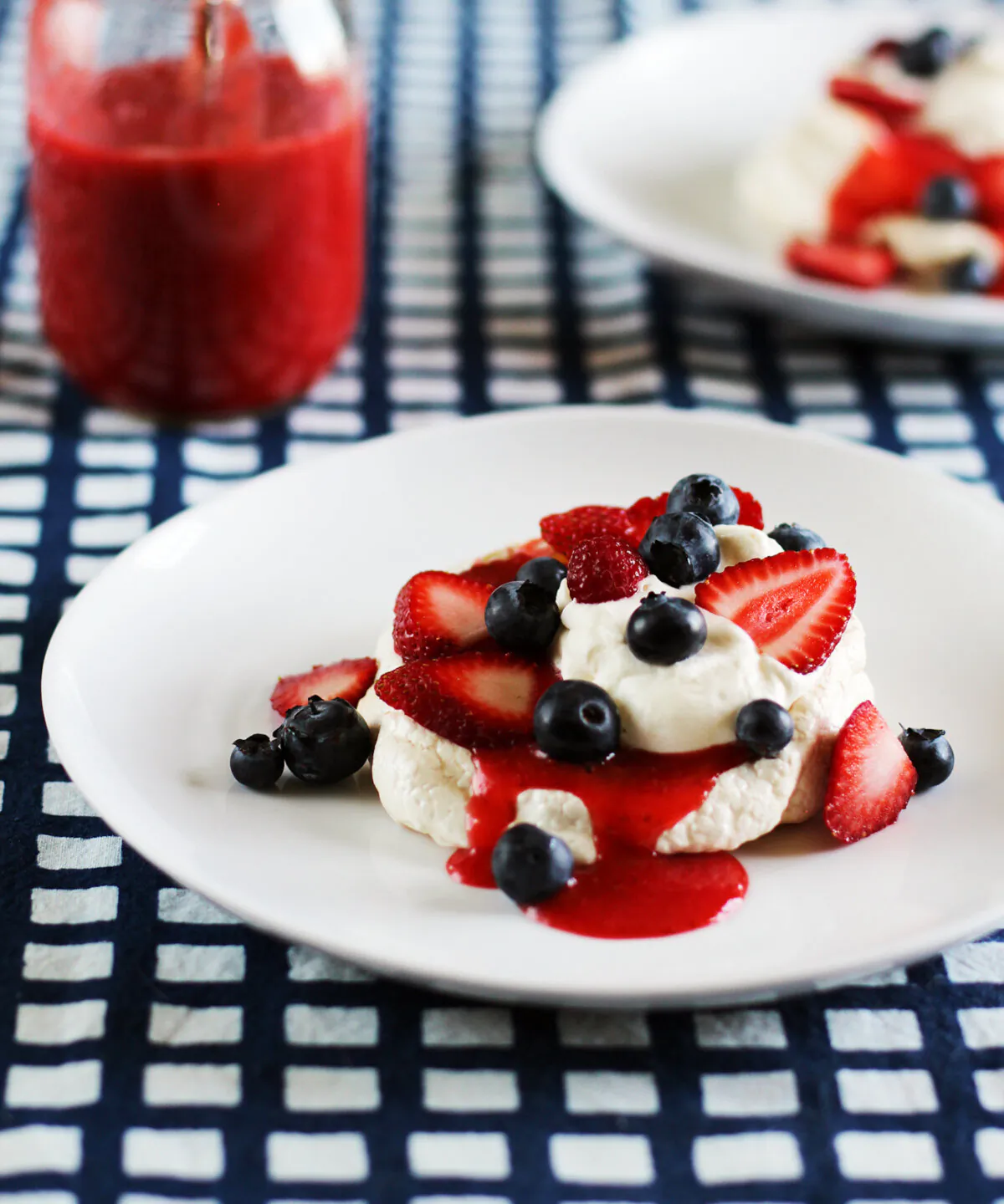 This festive dessert is light yet decadent, full of fresh fruit and whipped cream. (Anjali Prasertong/TNS)