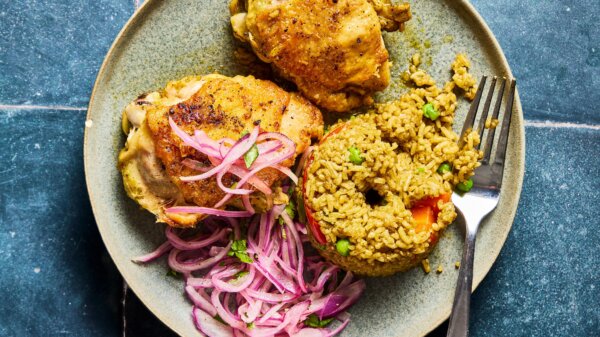 Peruvian Rice and Chicken Shines Bright With Flavor and Practicality