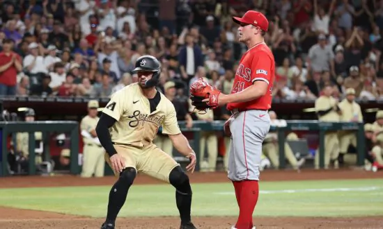 Grichuk Finishes a Single Short of the Cycle and Leads the Diamondbacks Over the Angels 9–4