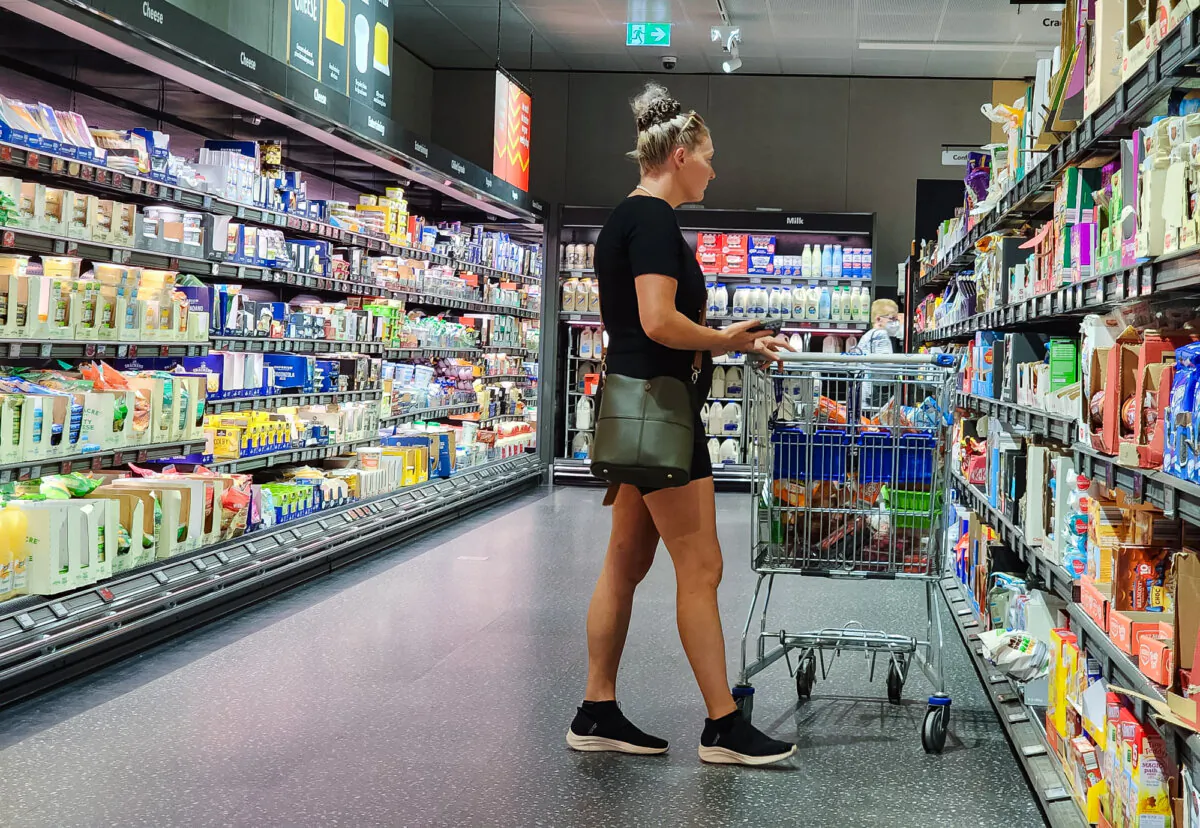 Aldi Supermarkets were found to be the cheapest in Australia. (Susan Mortimer/The Epoch Times)