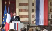 French President Macron Pays Homage to Civilians Killed in WWII