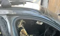 Hybrid Car Catches on Fire, Injuring Firefighter