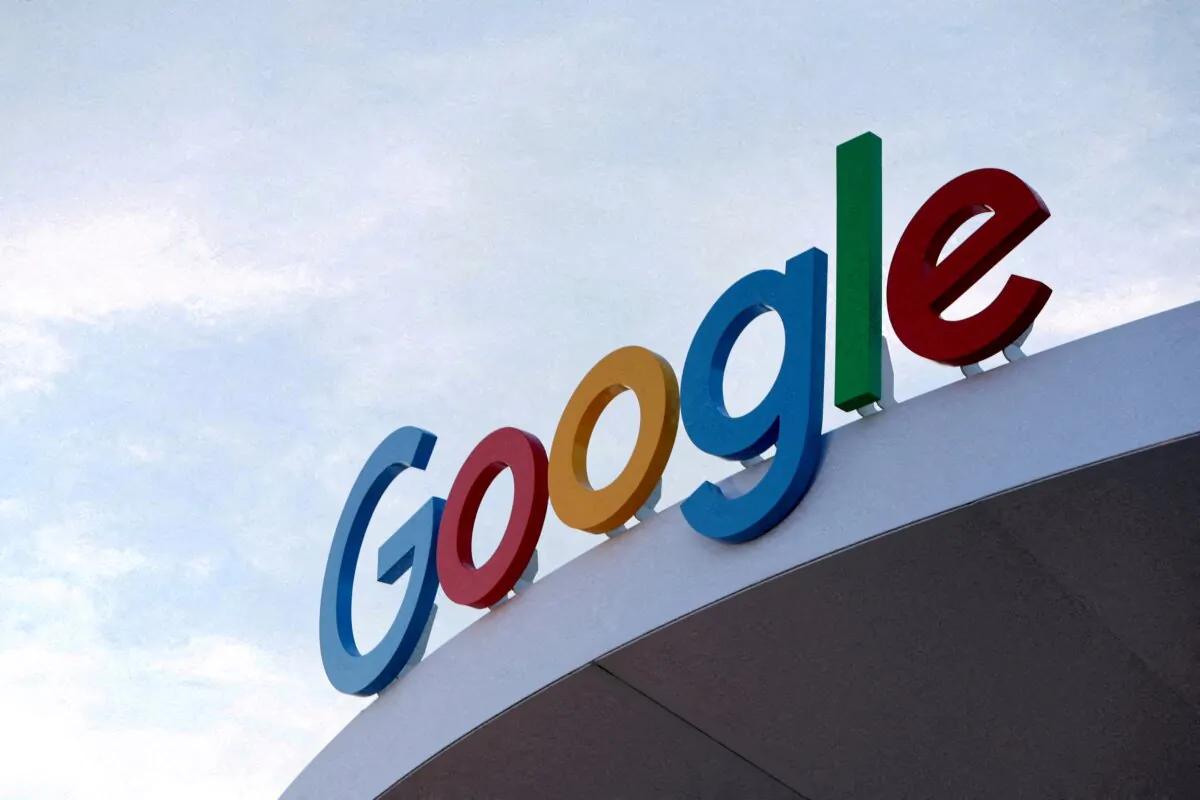 The Google logo in Las Vegas in a file image. (Steve Marcus/Reuters)