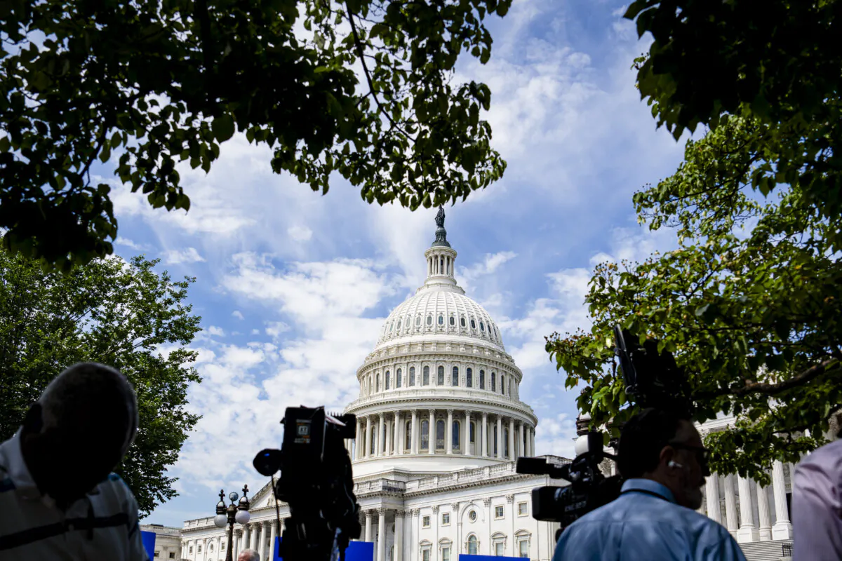 The U.S. Capitol building in Washington on June 12, 2024. (Madalina Vasiliu/The Epoch Times)
