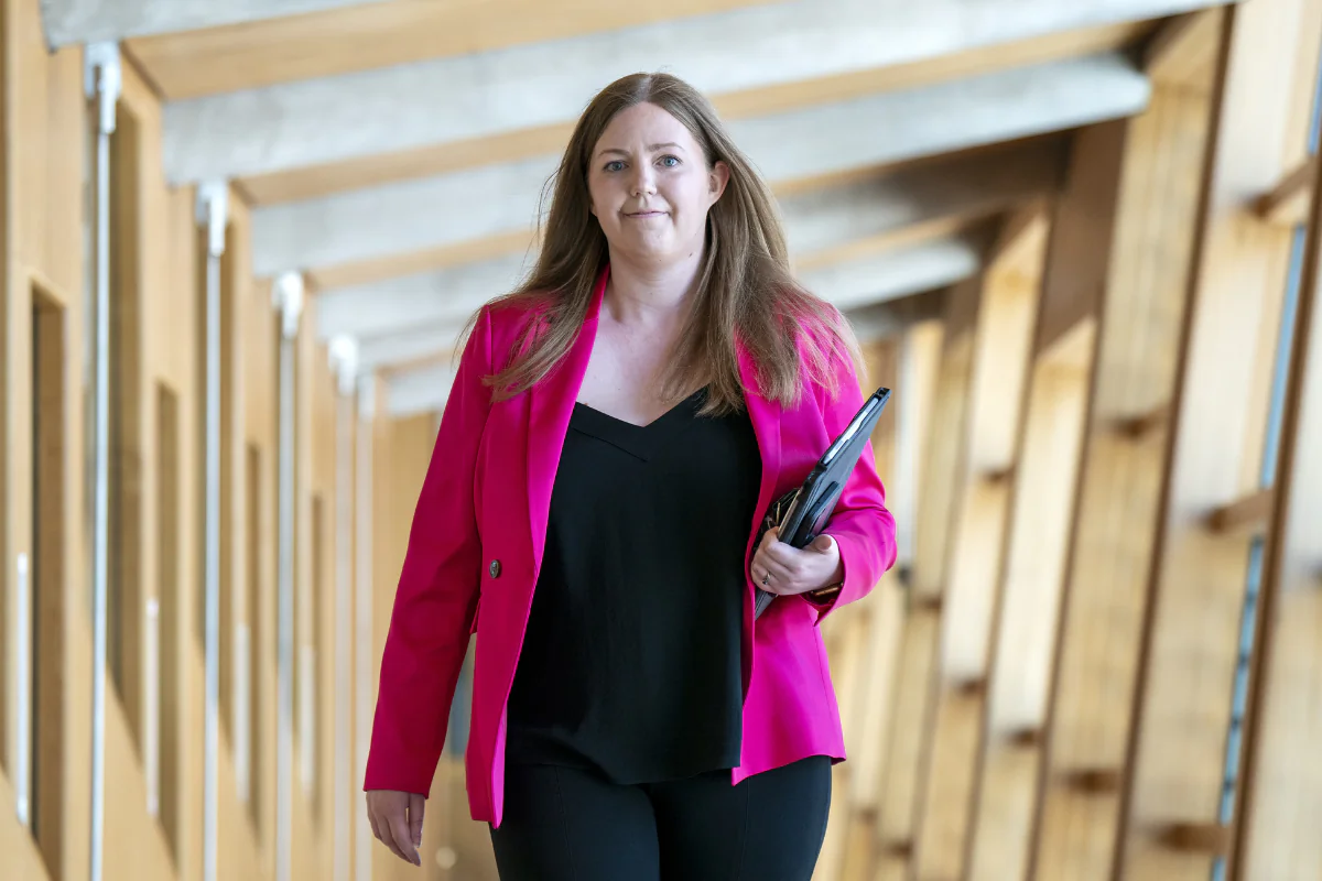 File photo of Scottish Green MSP Gillian Mackay in Scotland on dated June 16, 2023.(Jane Barlow/PA Wire)