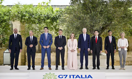 World Leaders Attend Group of Seven Meeting