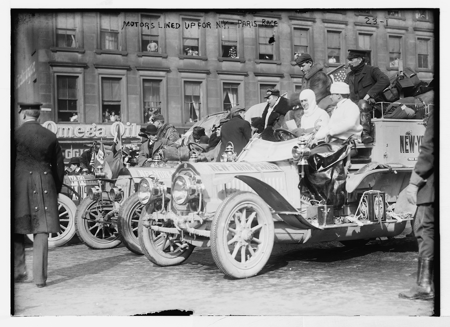 NY-Paris race of 1908