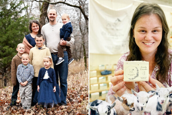 Preschool Teacher Rejects Modern Ideas of Parenting, Turns to Homesteading and Making Handcrafted Goat Milk Soap
