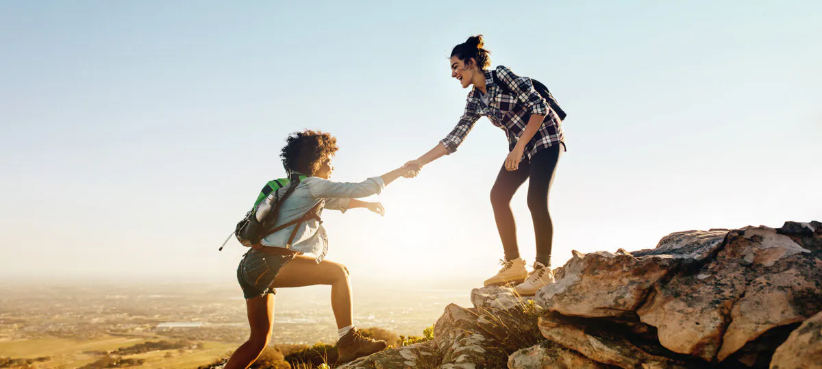 For those lacking self-esteem, having a support system can help them tremendously. (Jacob Lund/Shutterstock)