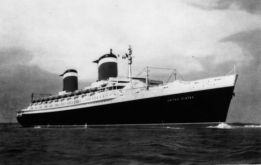 SS United States in the 1950