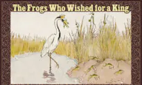 Frogs Beg Their Lord for a King Who Can Keep Them Entertained—Their Wish Gets Granted