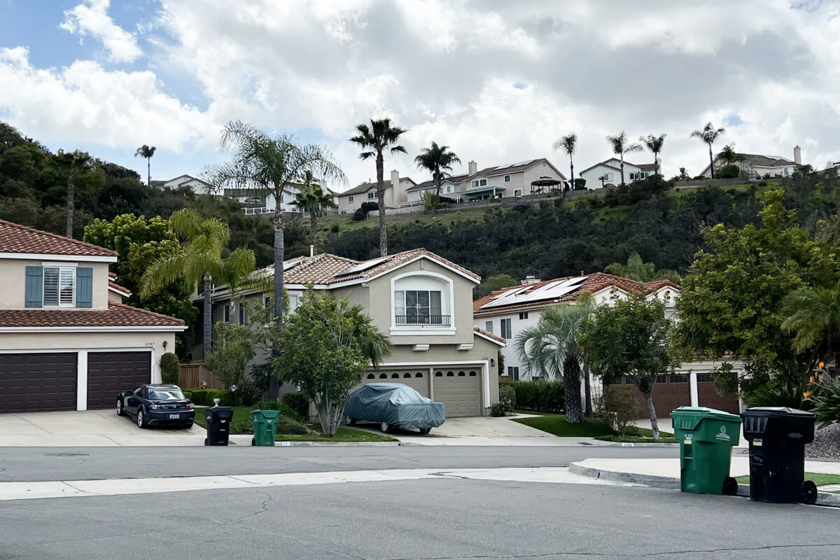 A community in the North County region of San Diego on March 25, 2024. (Jane Yang/The Epoch Times)
