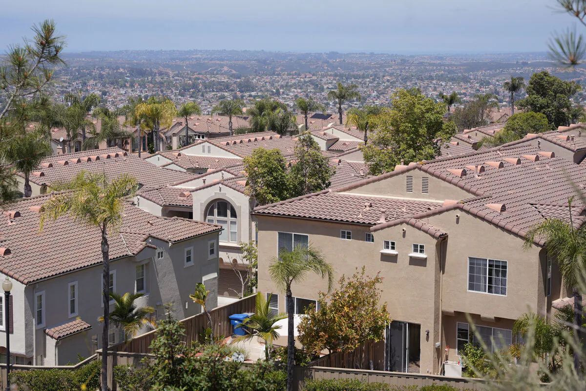 A community in San Diego County, on May 14, 2024. (Jane Yang/The Epoch Times)