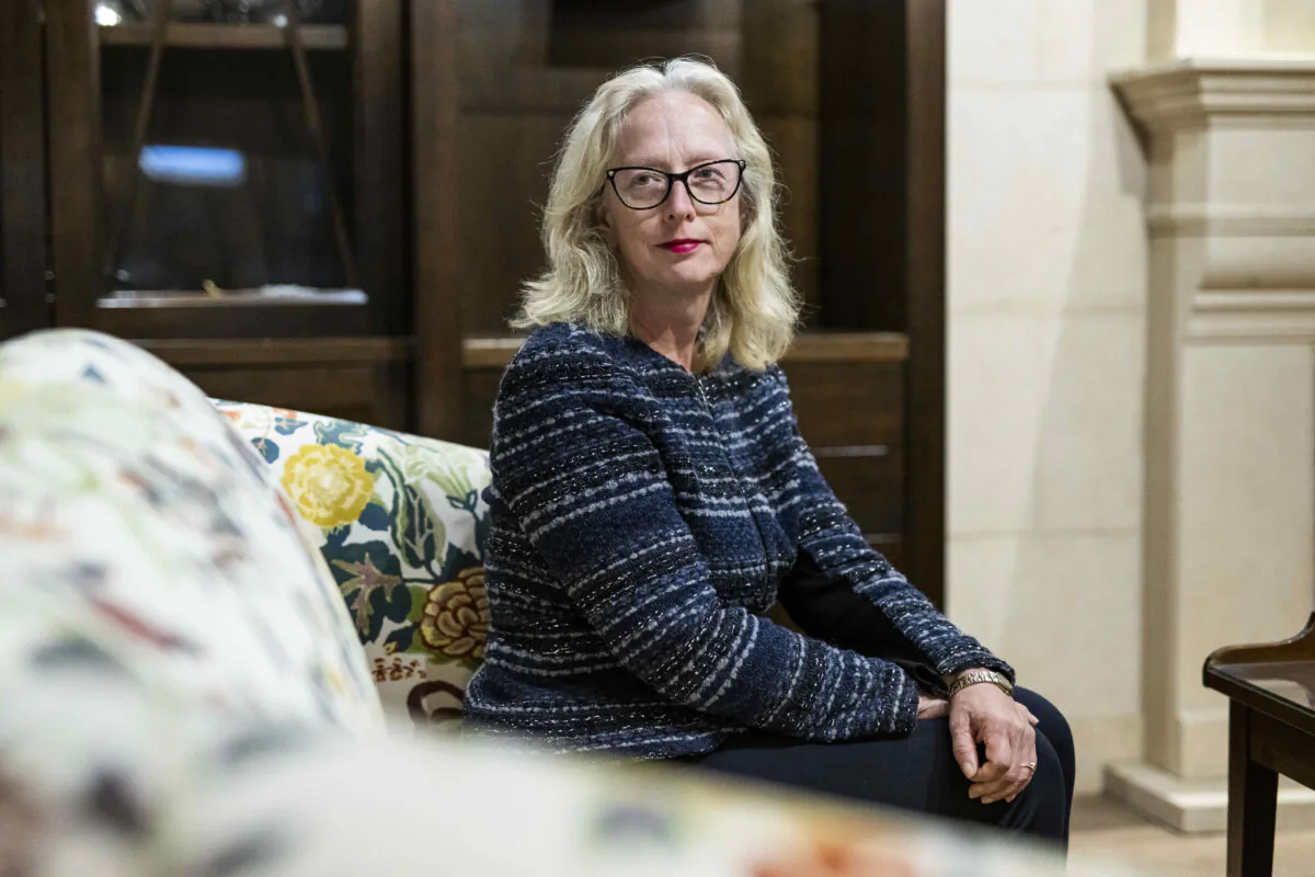 Jennifer May, Canada's Ambassador to China, is seen in Ottawa, on Sept. 28, 2022. (The Canadian Press/Justin Tang)