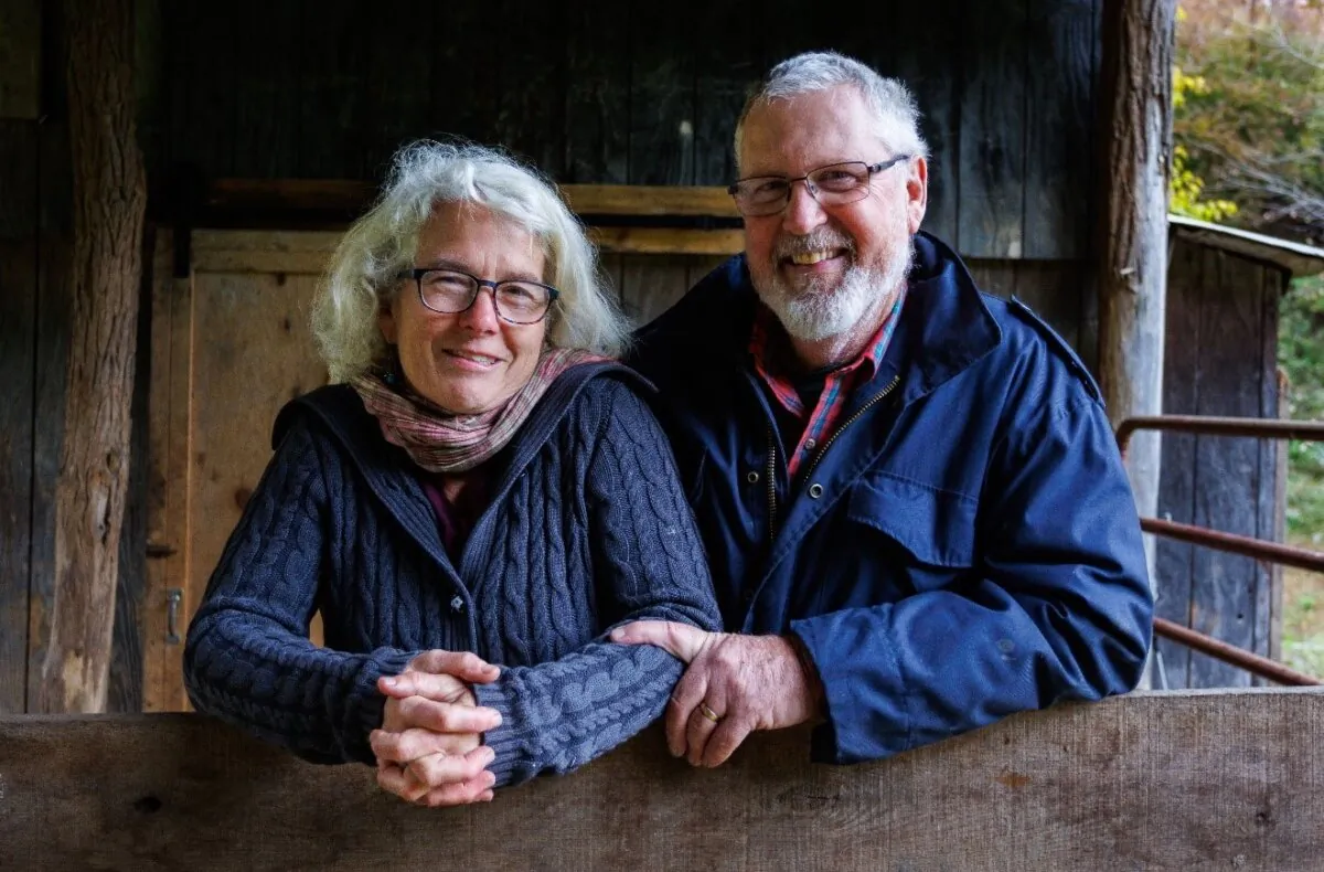 Shawn and Beth Dougherty have been farming together since the 1980's. They live in eastern Ohio, where they manage 90 acres of land. (Landon Troyer)