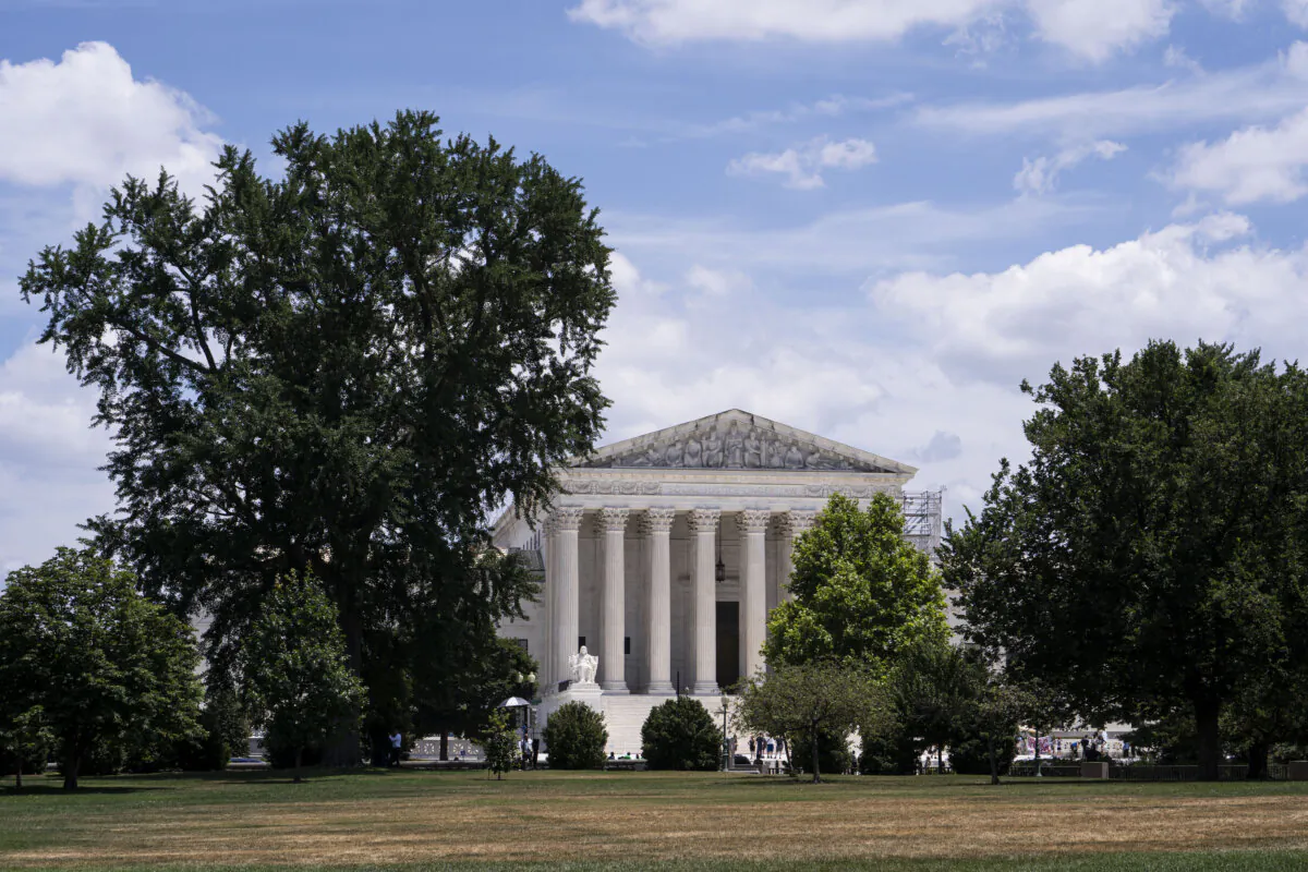 The Supreme Court in Washington on June 20, 2024. (Madalina Vasiliu/The Epoch Times)