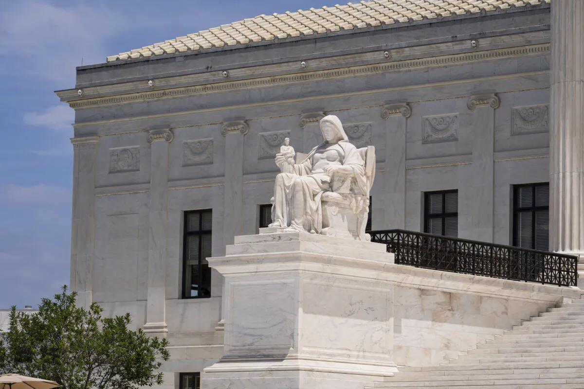 The U.S. Supreme Court in Washington on June 20, 2024. (Madalina Vasiliu/The Epoch Times)