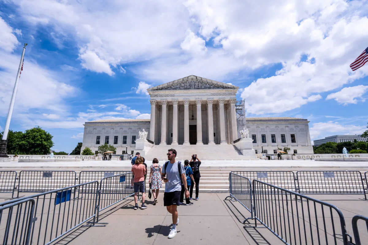 The U.S. Supreme Court in Washington on June 20, 2024. (Madalina Vasiliu/The Epoch Times)
