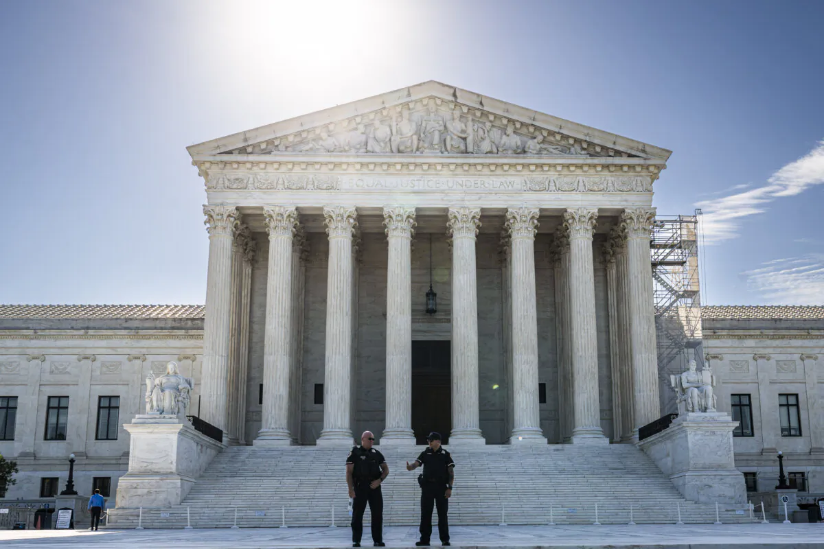 The U.S. Supreme Court in Washington on June 21, 2024. (Madalina Vasiliu/The Epoch Times)