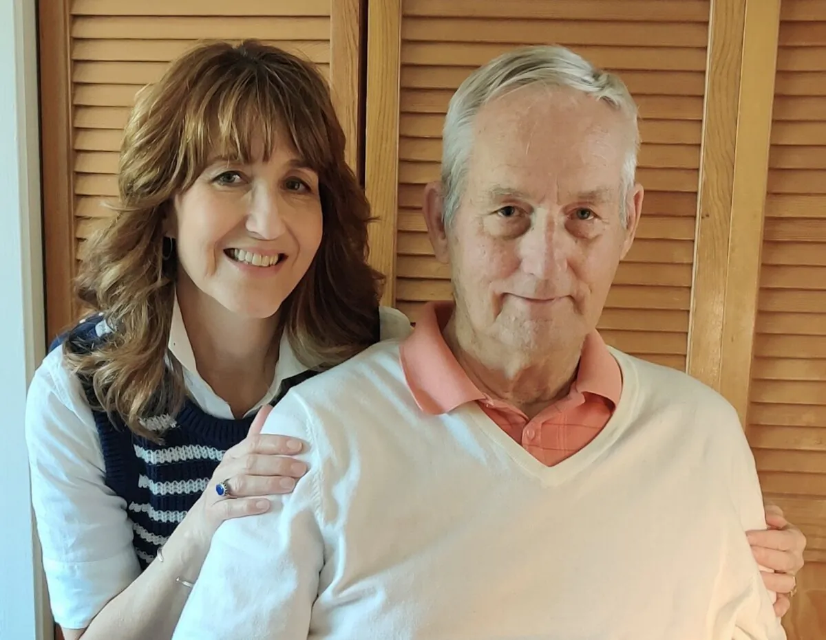 A current photo of Christina Horton and her father. (Courtesy of Christina Horton)