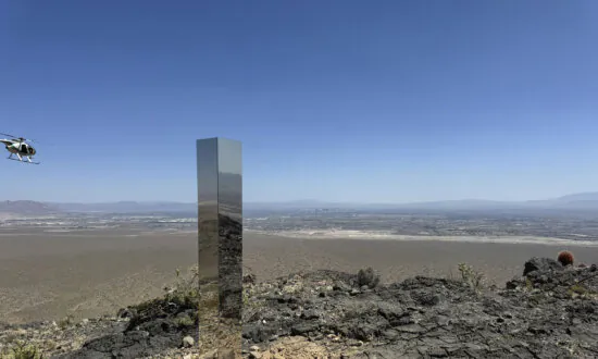 Shiny Monolith Removed From Mountains Outside Las Vegas—How It Got There Still Is a Mystery