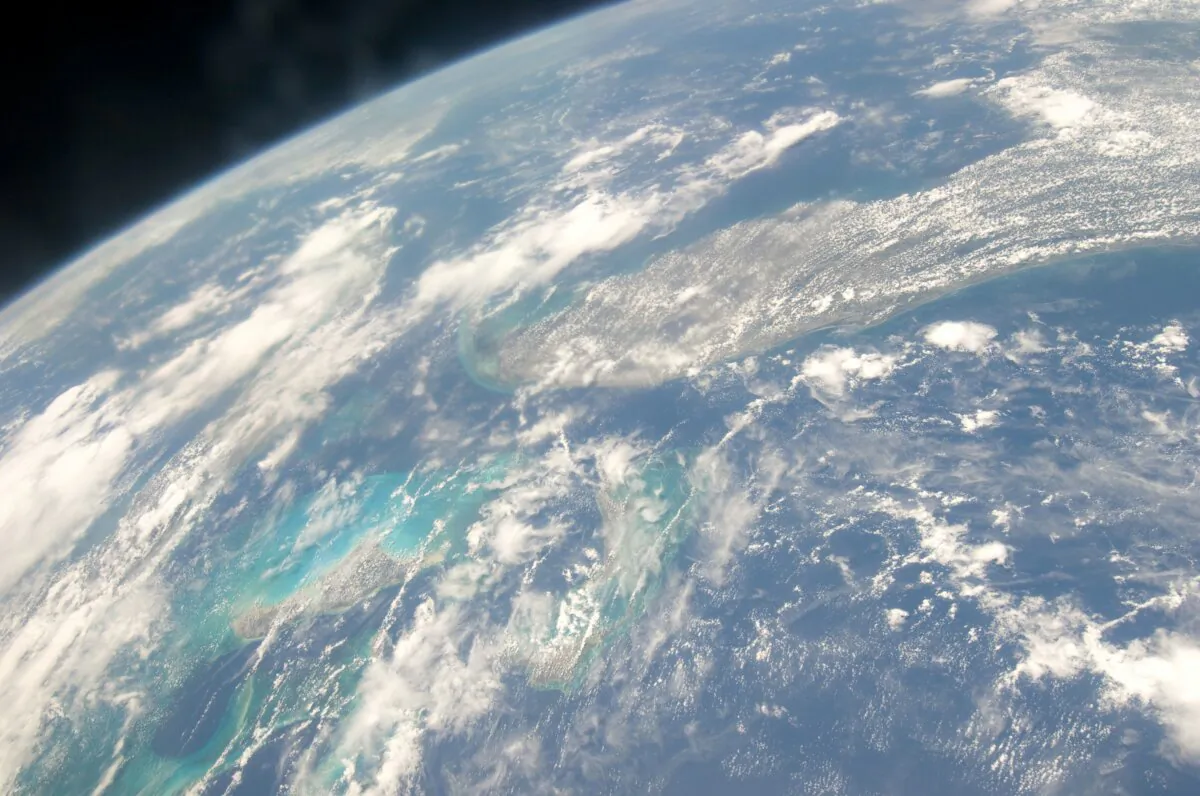 View of Earth from space. (NASA)