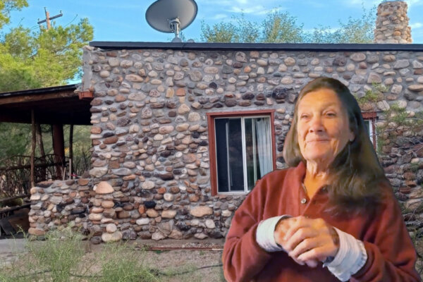 Woman Handbuilds a Rock House at 61 With Locally Available Materials and No Power Tools