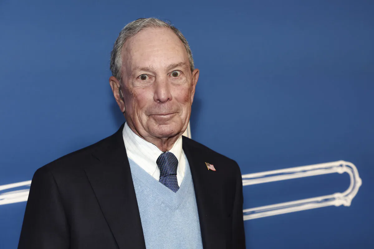 Former New York City Mayor Michael Bloomberg attends an event in New York City on Feb. 10, 2022. (Arturo Holmes/Getty Images)