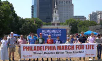 Philadelphia Pro Life Advocates Rally During Heatwave