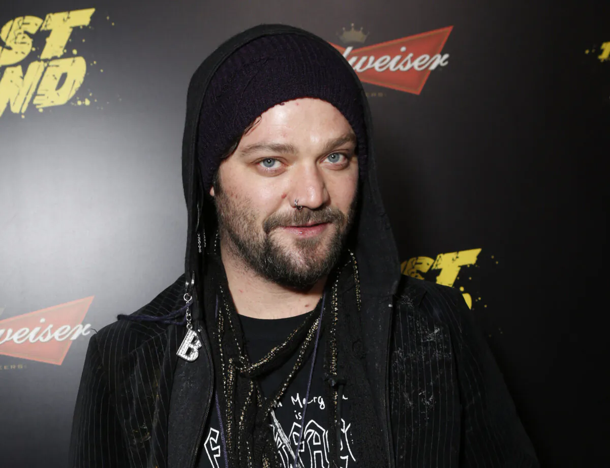 Bam Margera at the LA premiere of "The Last Stand" at Grauman's Chinese Theatre in Los Angeles on January 14, 2013. (Todd Williamson/AP)